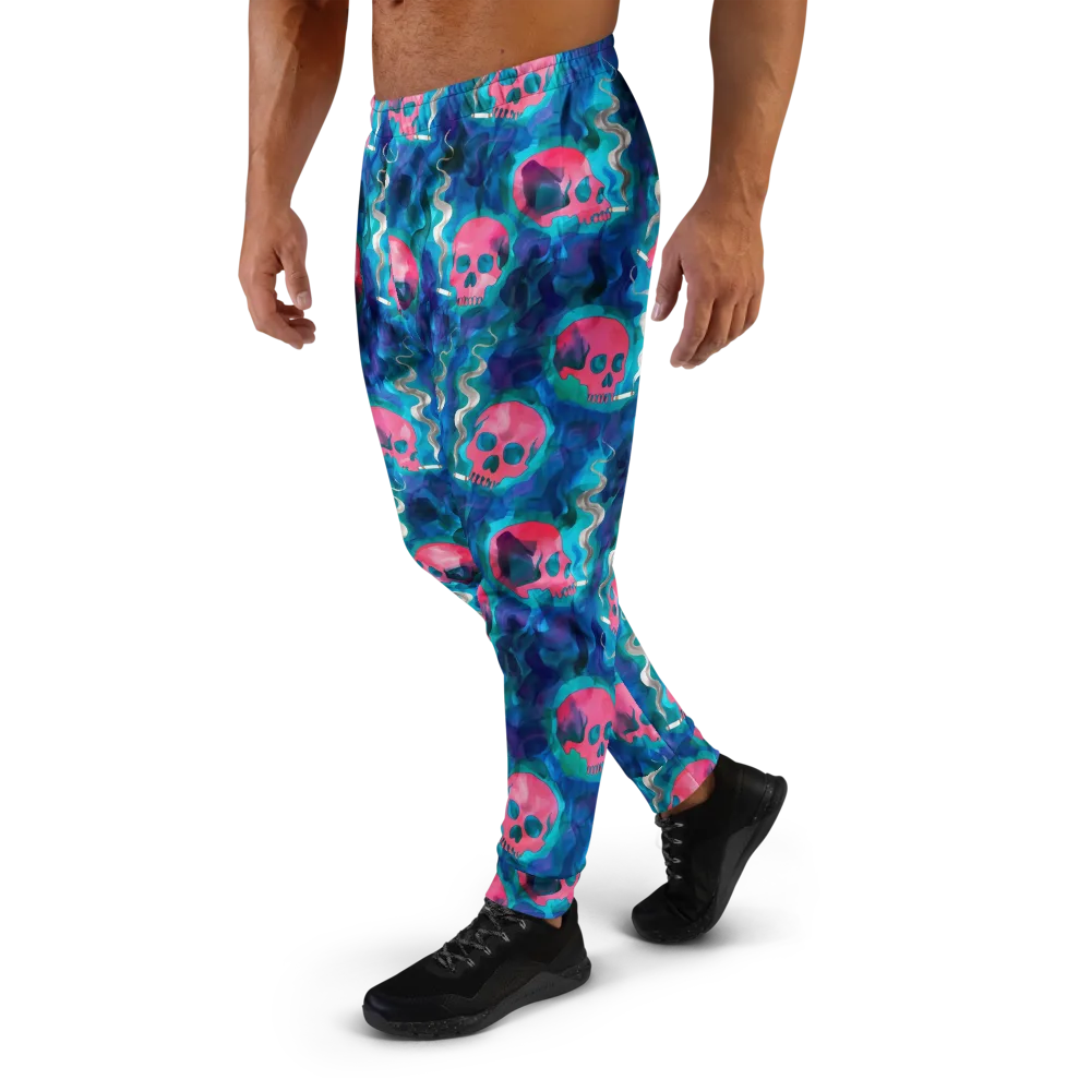 Neon Mourning on Men's Joggers — Left