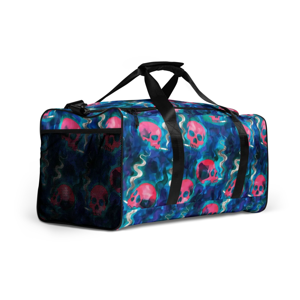 Neon Mourning on Duffle Bag — Right Front