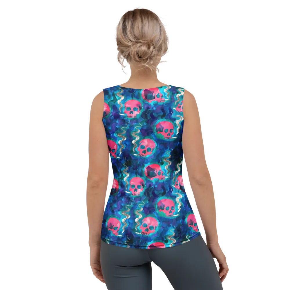 Neon Mourning on Women's Tank Top — Back
