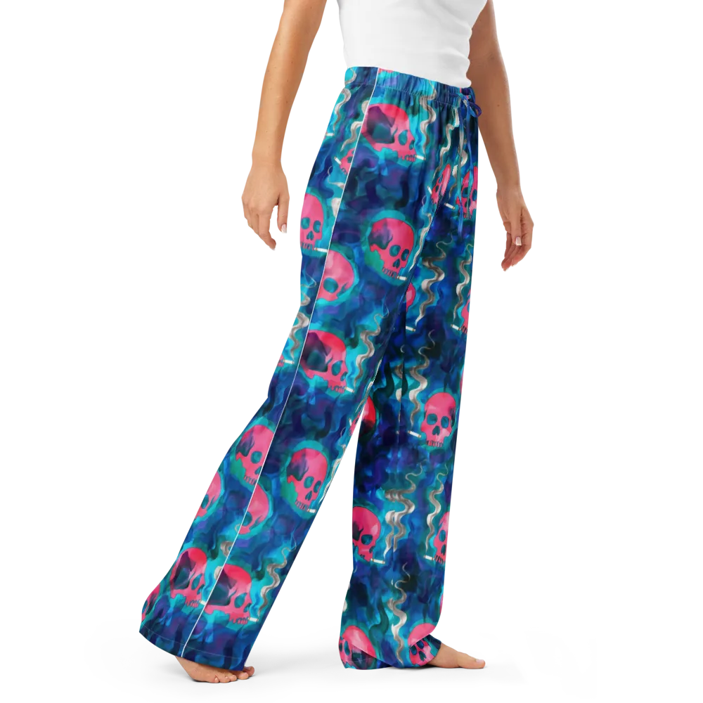 Neon Mourning on Women's Pajama Pants — Right Front
