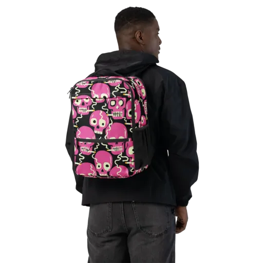 Sugar Skull Static on a Utility Backpack