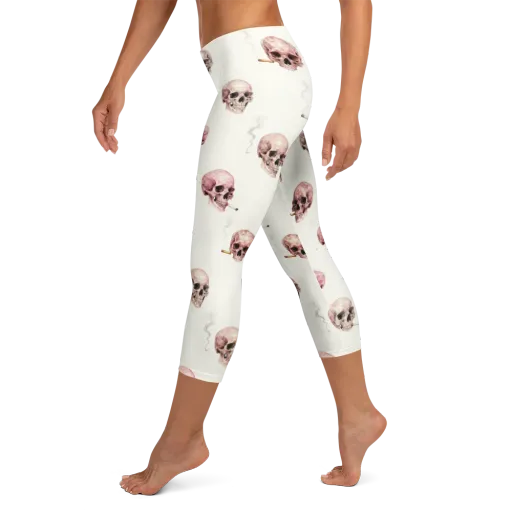 Rosebone Revue on a Capri Leggings