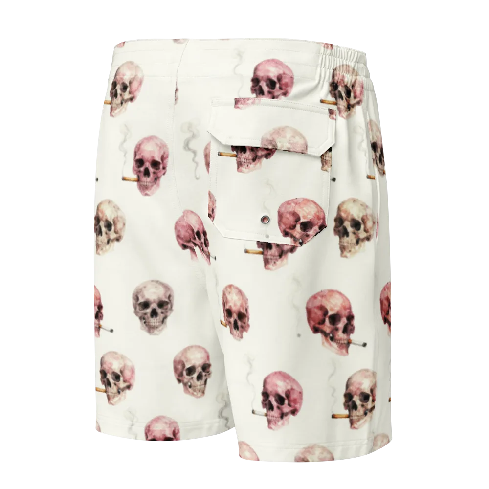 Rosebone Revue on Men's Board Shorts — Back