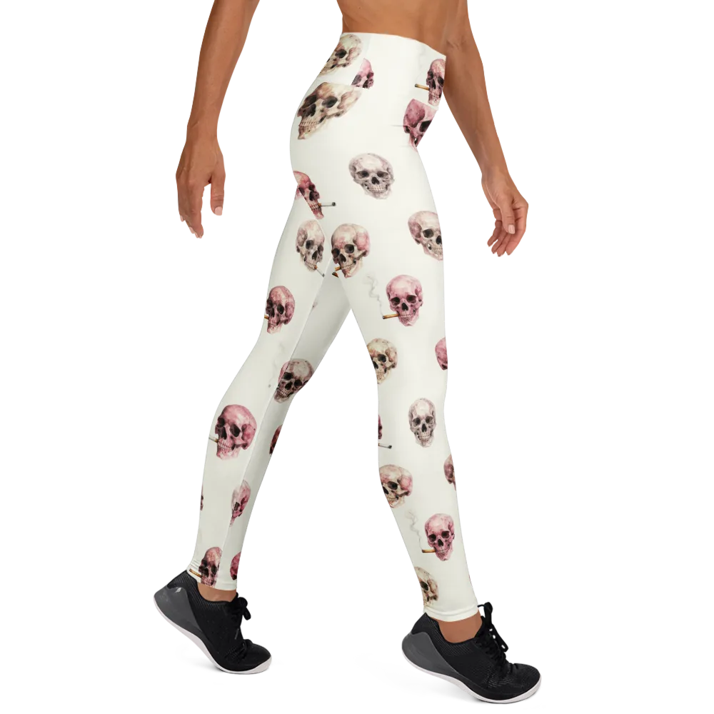 Rosebone Revue on Yoga Leggings — Right