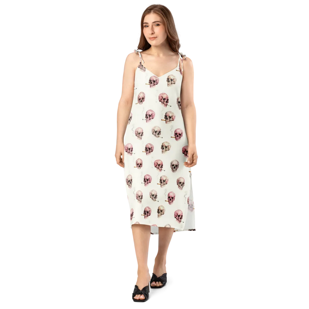 Rosebone Revue on Slip Dress — Front
