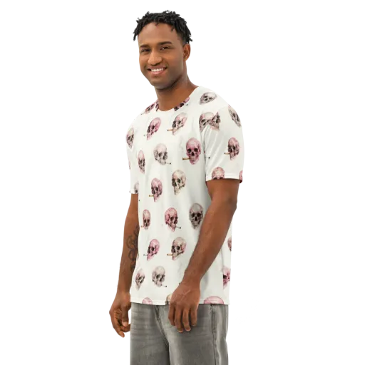 Rosebone Revue on a Men's Cotton Crew Neck T-Shirt
