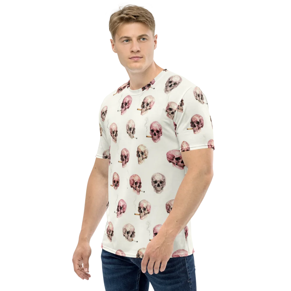 Rosebone Revue on Men's Crew Neck T-Shirt — Left