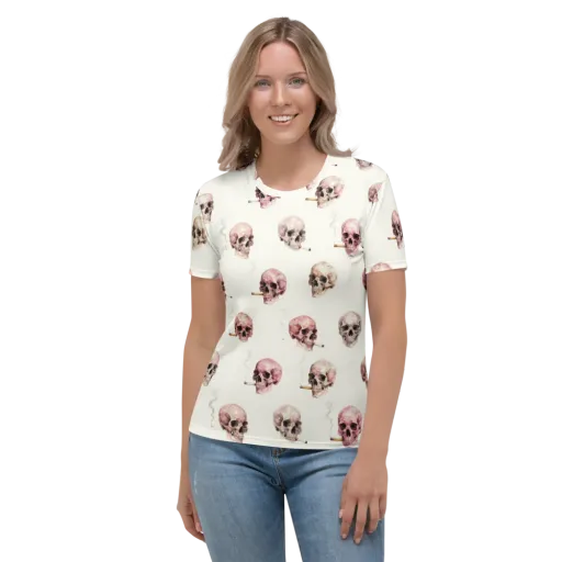 Rosebone Revue on a Women's Crew Neck T-Shirt