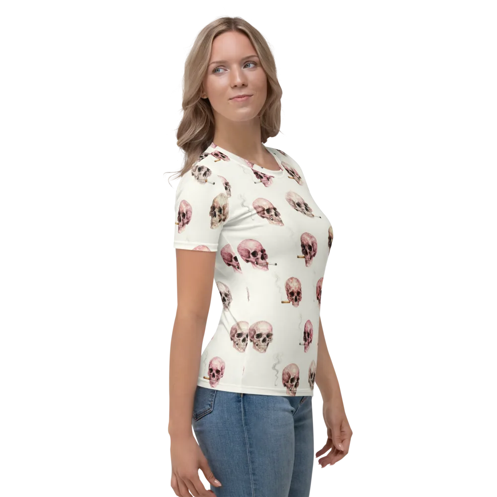 Rosebone Revue on Women's Crew Neck T-Shirt — Right