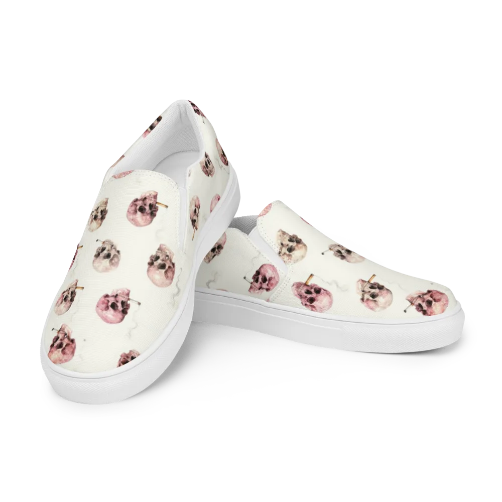 Rosebone Revue on Men's Slip-On Canvas Shoes — Left Front