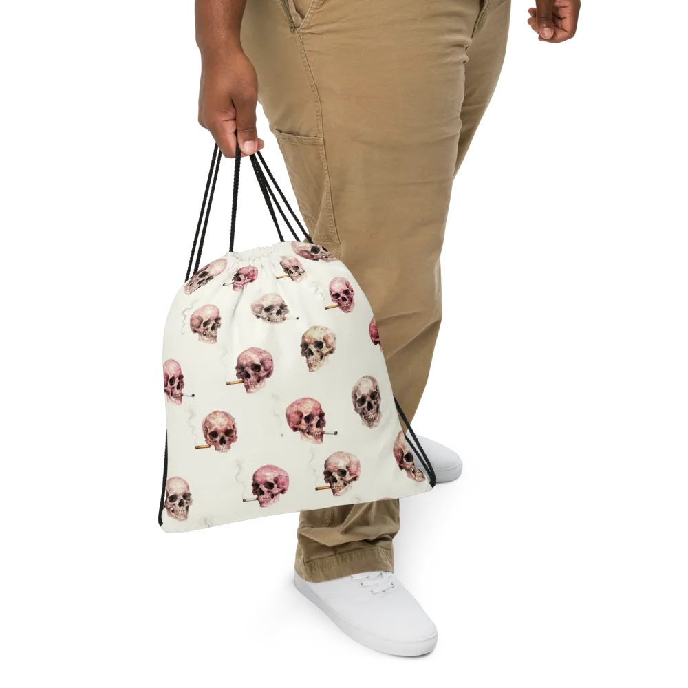 Rosebone Revue on Drawstring Bag — Front