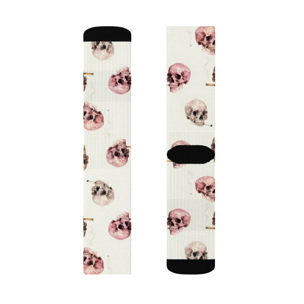 Rosebone Revue on Socks — Right Sock