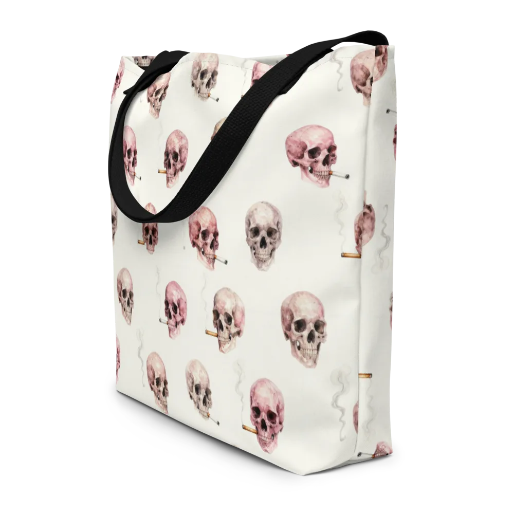 Rosebone Revue on Large Tote Bag W/ Pocket — Front