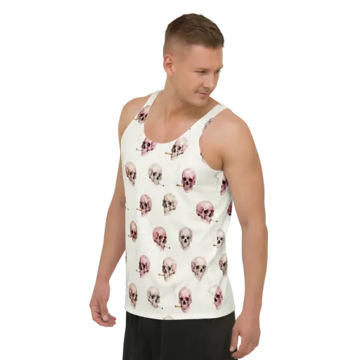 Rosebone Revue on a Men's Tank Top