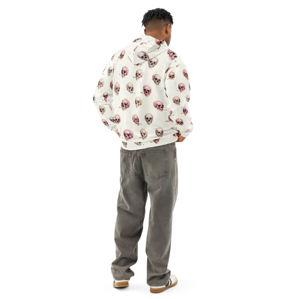 Rosebone Revue on Cotton Hoodie — Back