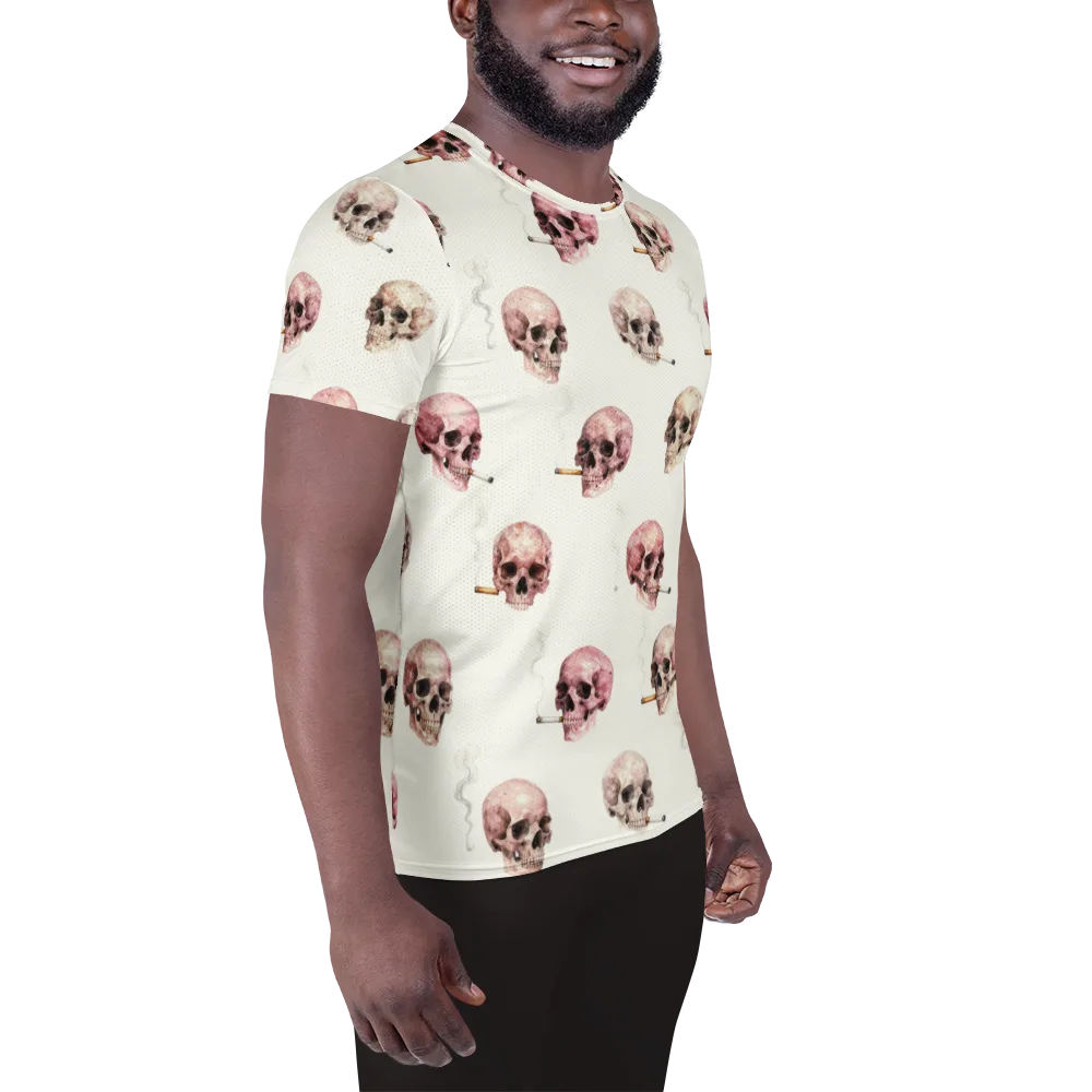 Rosebone Revue on Men's Athletic T-Shirt — Right