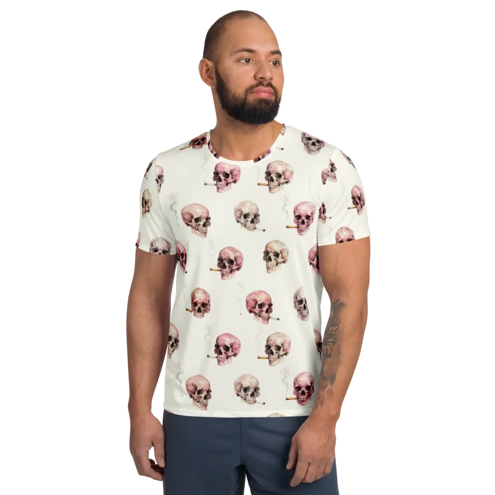 Rosebone Revue on Men's Athletic T-Shirt — Front