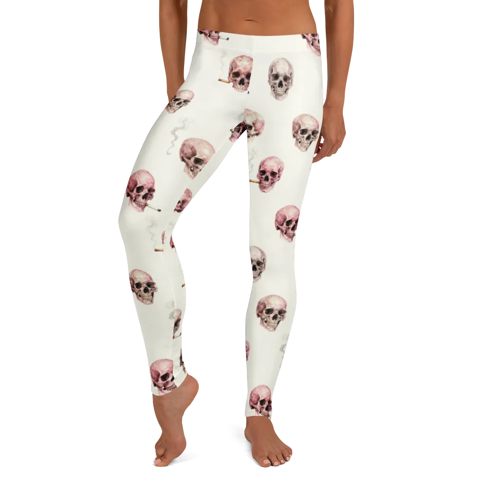 Rosebone Revue on Leggings — Front