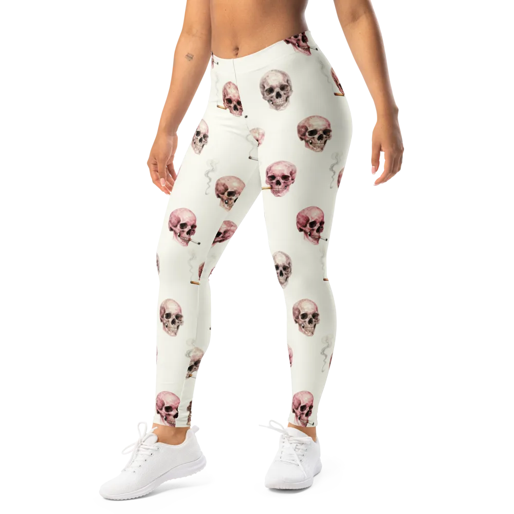 Rosebone Revue on Leggings — Left Front