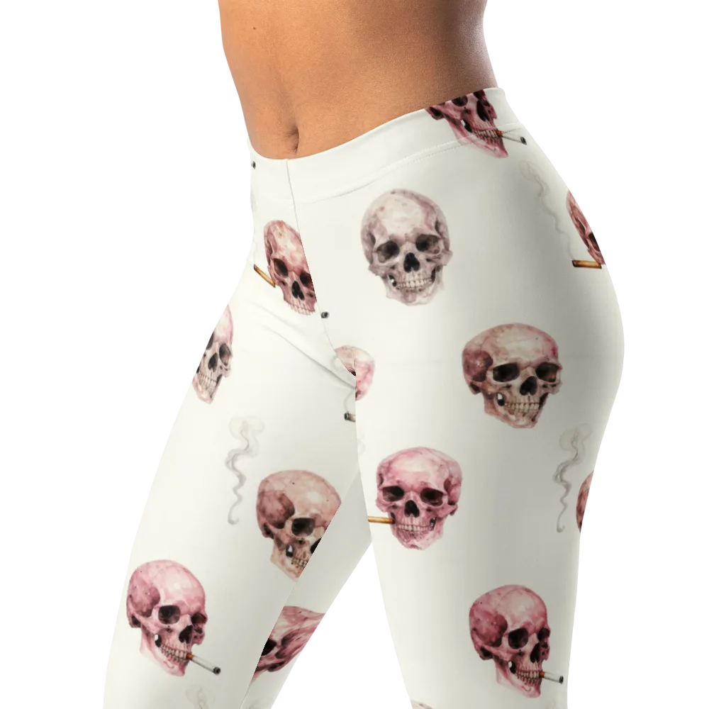 Rosebone Revue on Leggings — Left Front