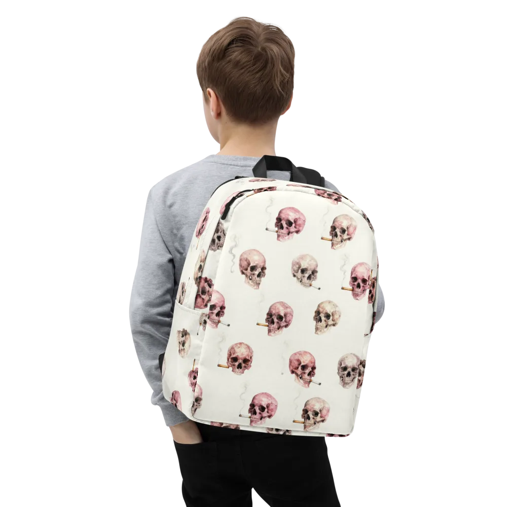Rosebone Revue on Minimalist Backpack — Zoomed-in
