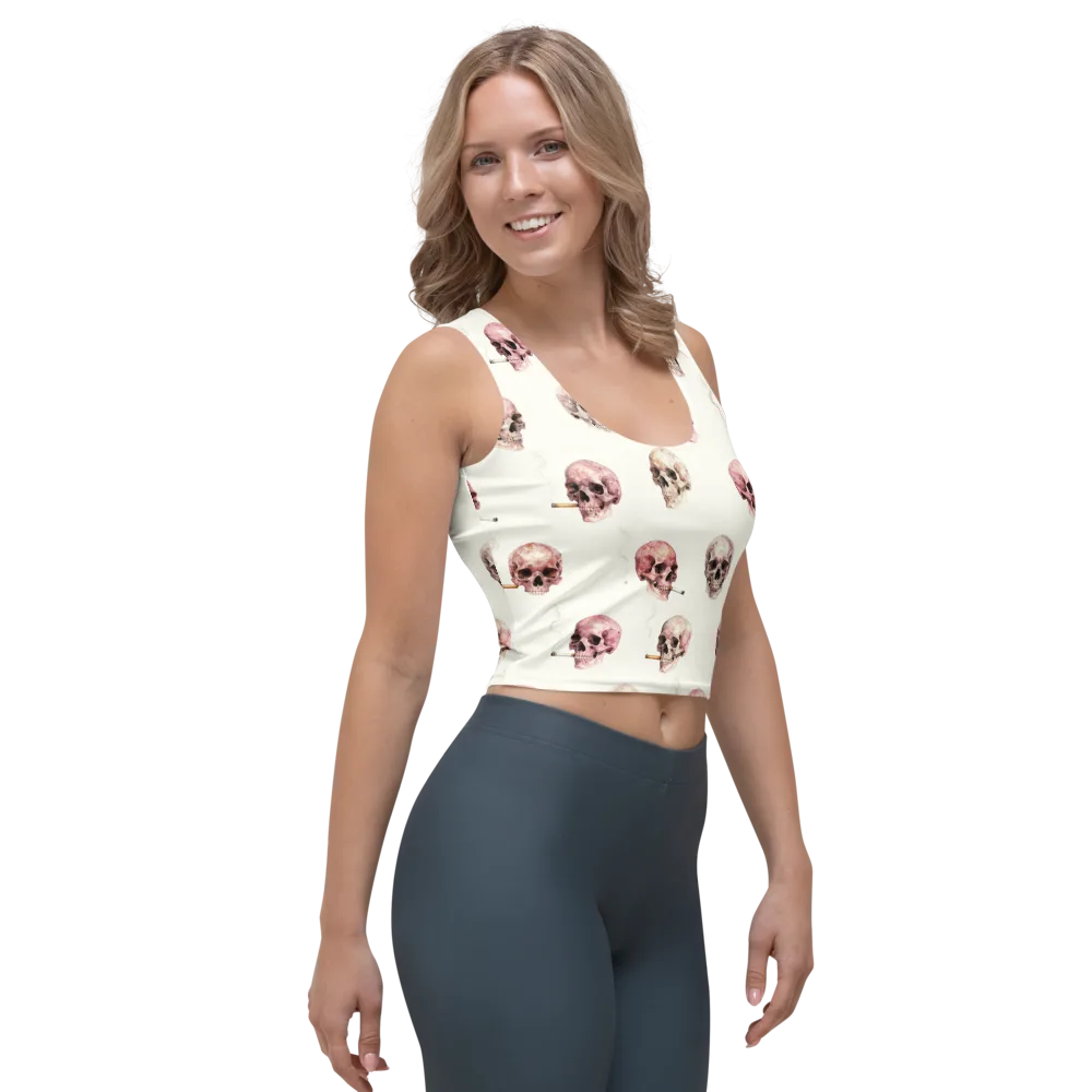 Rosebone Revue on Crop Top — Right Front