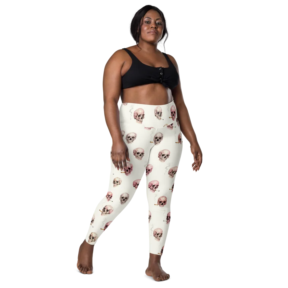 Rosebone Revue on Leggings with Pockets — Front
