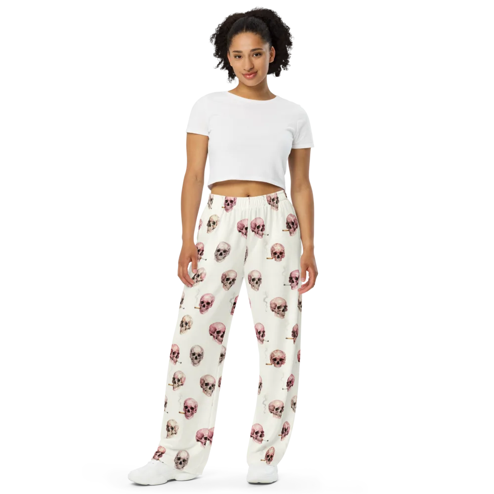 Rosebone Revue on Wide-Leg Pants — Front