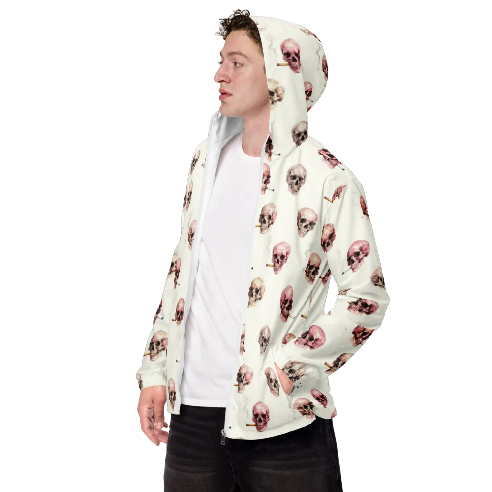 Rosebone Revue on Men's Windbreaker — Left Front
