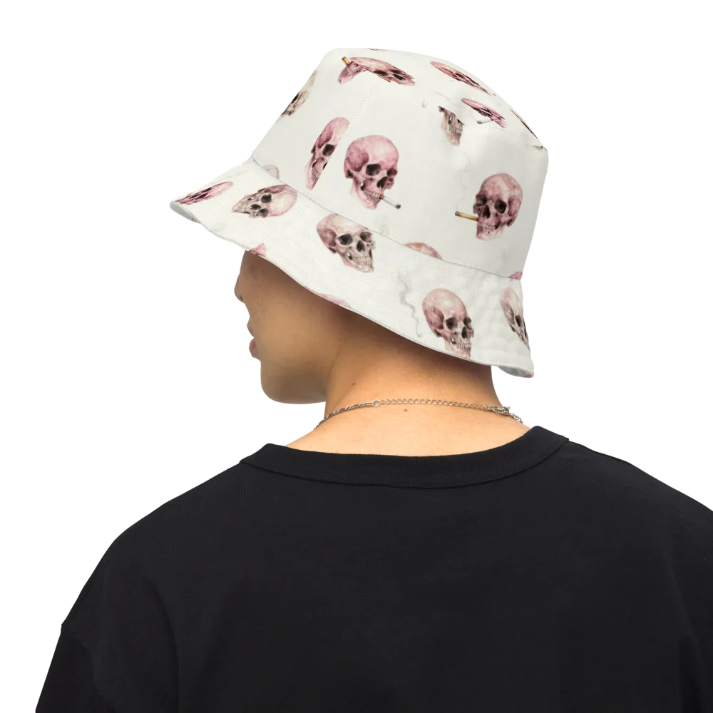 Rosebone Revue on Reversible Bucket Hat — Back Inside