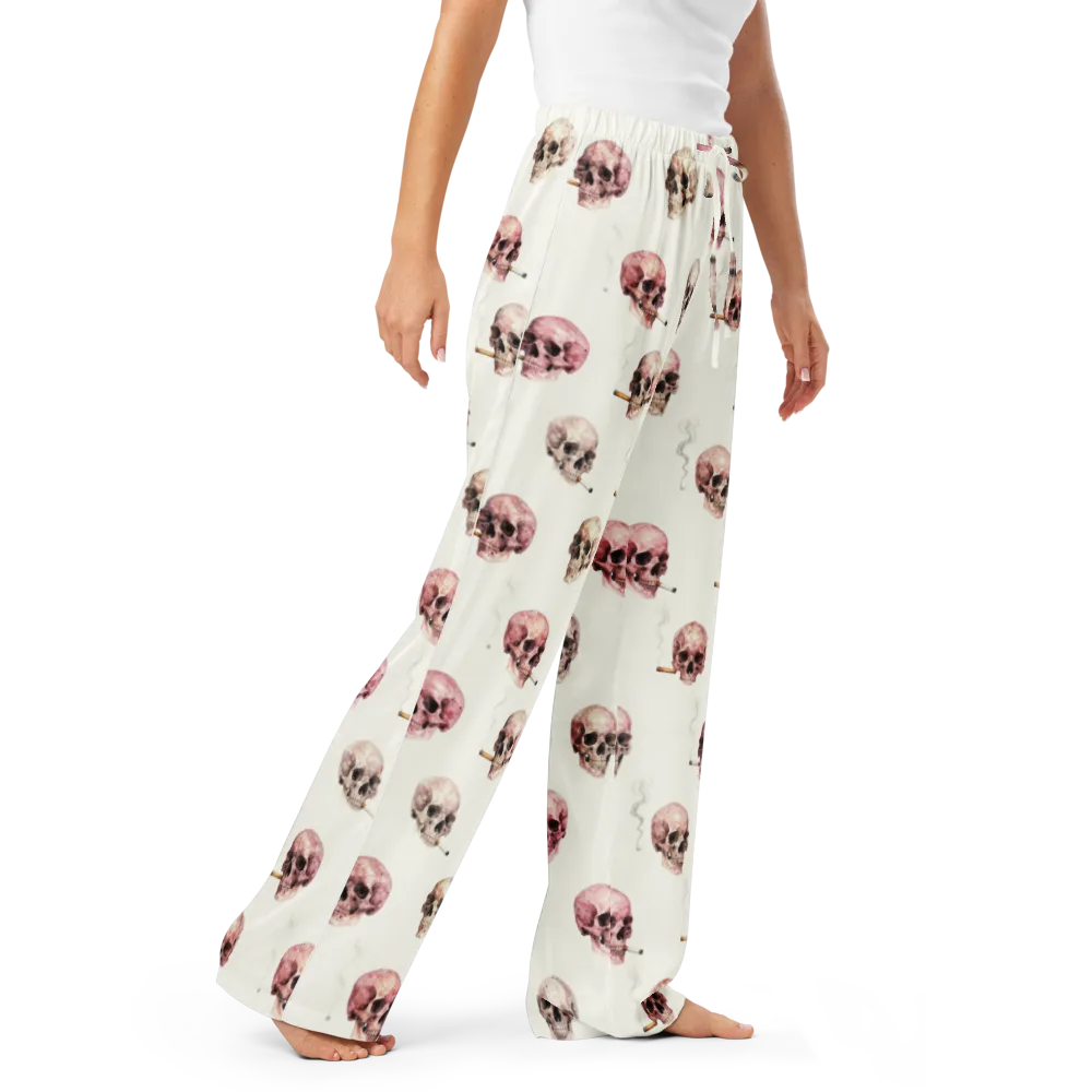 Rosebone Revue on Women's Pajama Pants — Right Front