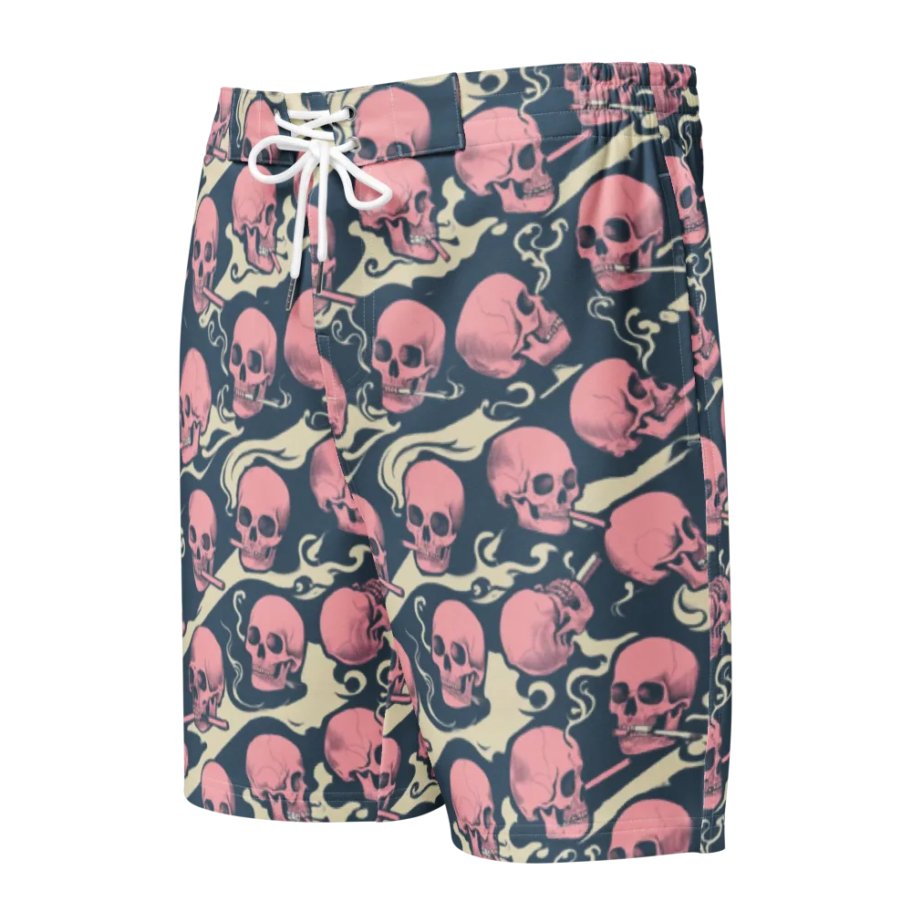 Pink Smoke Afterlife on Men's Board Shorts — Front