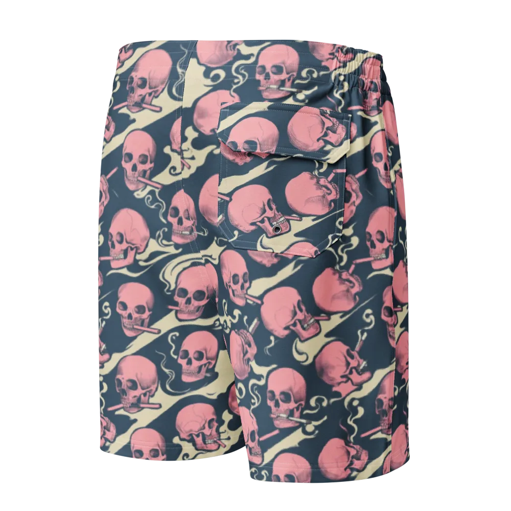 Pink Smoke Afterlife on Men's Board Shorts — Back