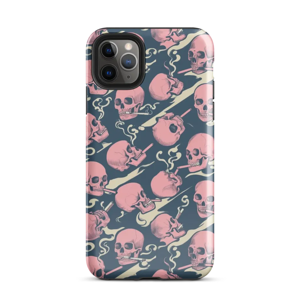Pink Smoke Afterlife on Tough Case for iPhone® — Front