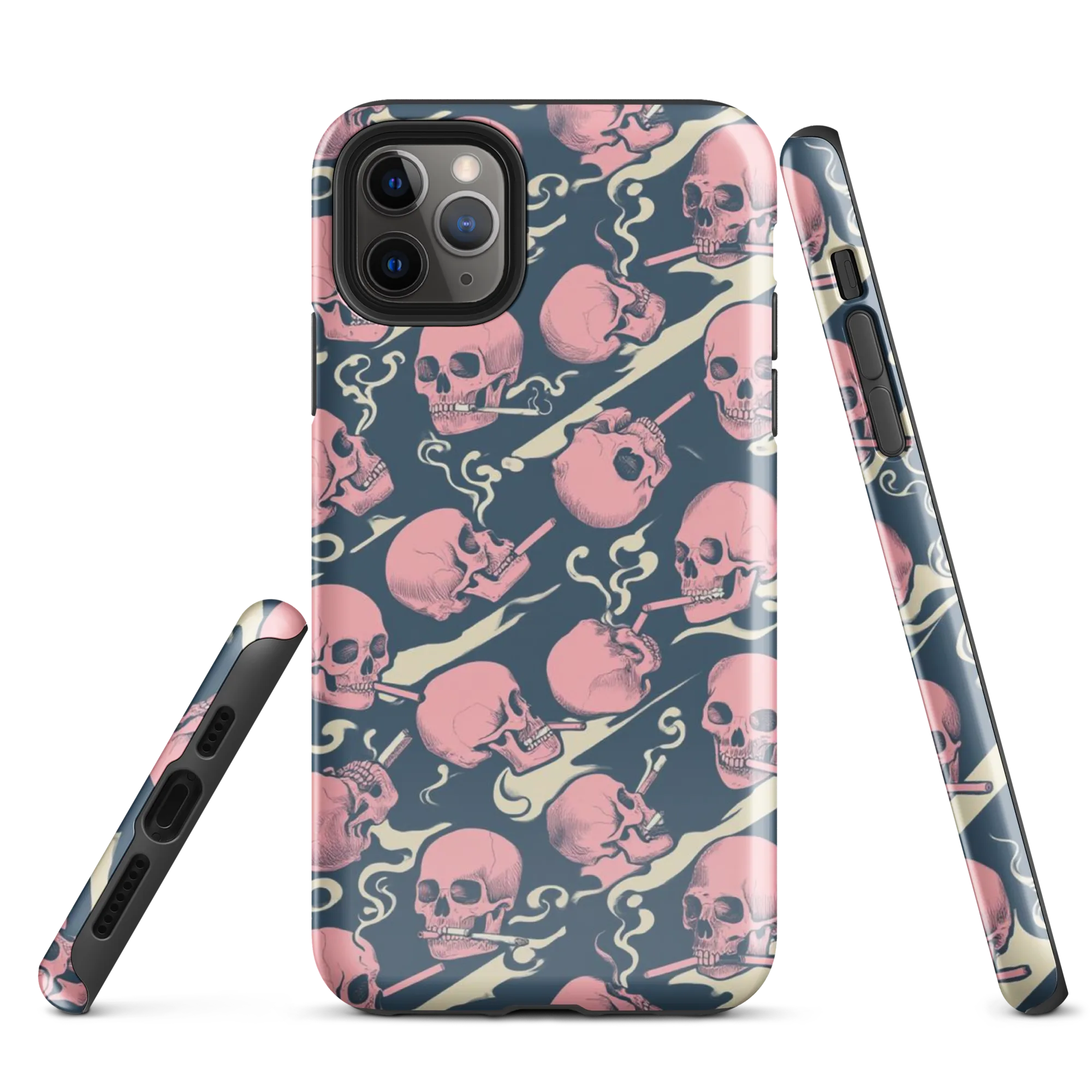 Pink Smoke Afterlife on Tough Case for iPhone® — Front
