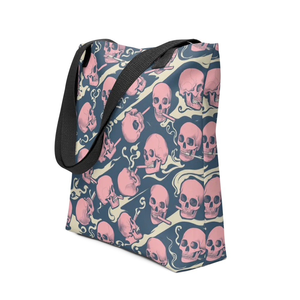 Pink Smoke Afterlife on Tote Bag — Front