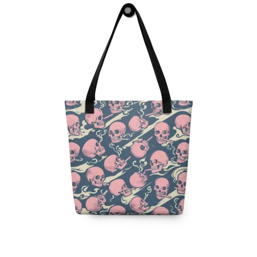 Pink Smoke Afterlife on a Tote Bag