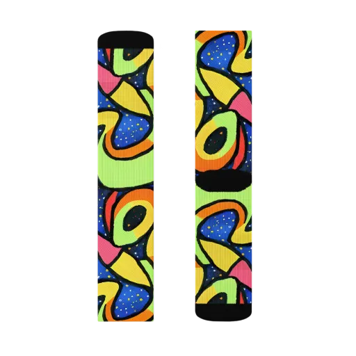 Electric Petal on a Socks