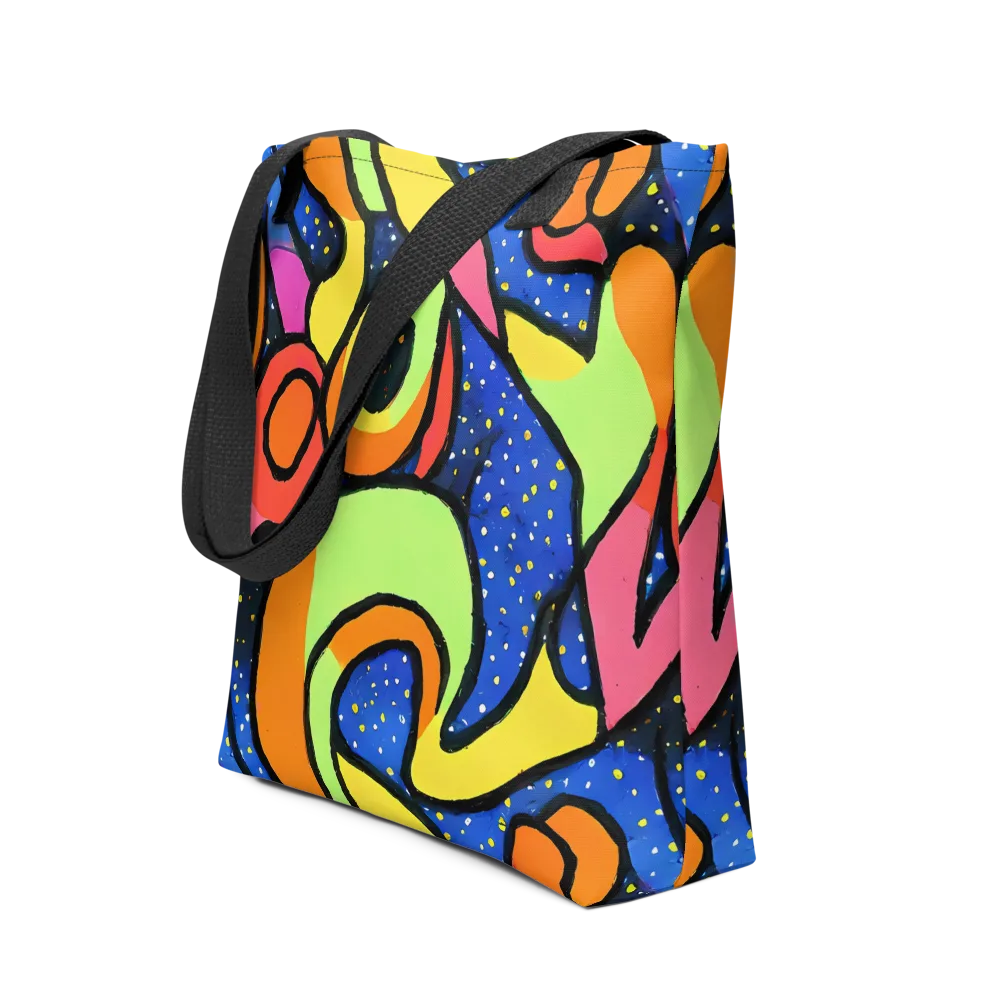 Electric Petal on Tote Bag — Front