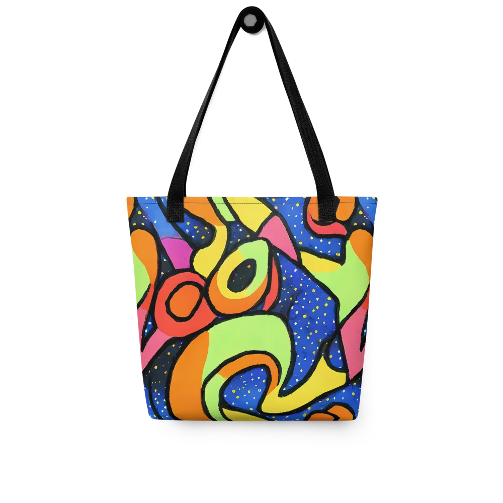 Electric Petal on Tote Bag — Front
