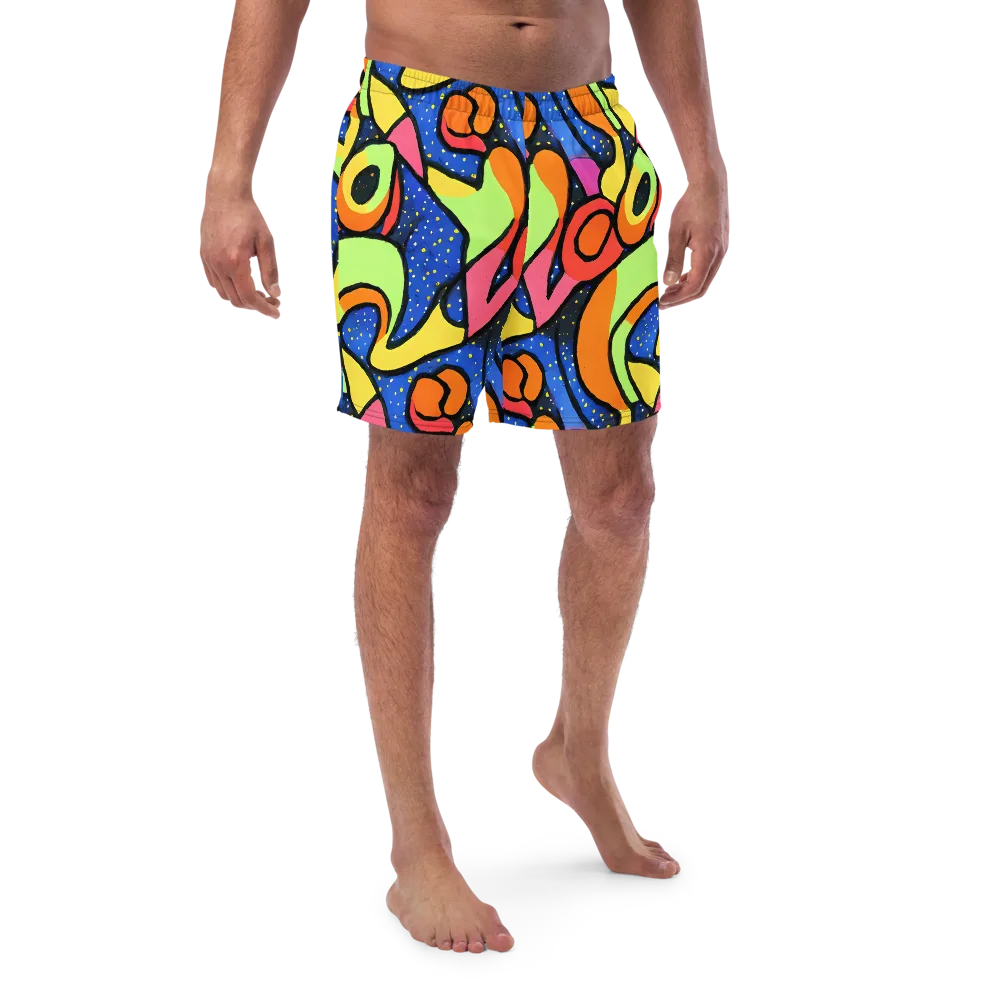 Electric Petal on Swim Trunks — Front