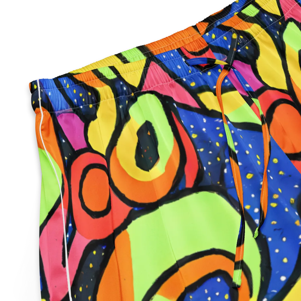 Electric Petal on Women's Pajama Shorts — Product details