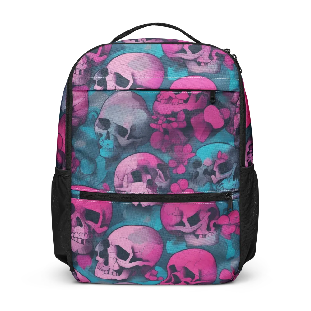 Cotton Candy Crypt on Utility Backpack — Front