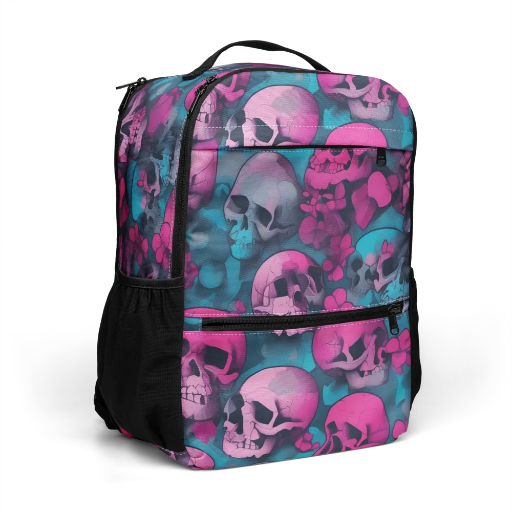Cotton Candy Crypt on Utility Backpack — Right Front