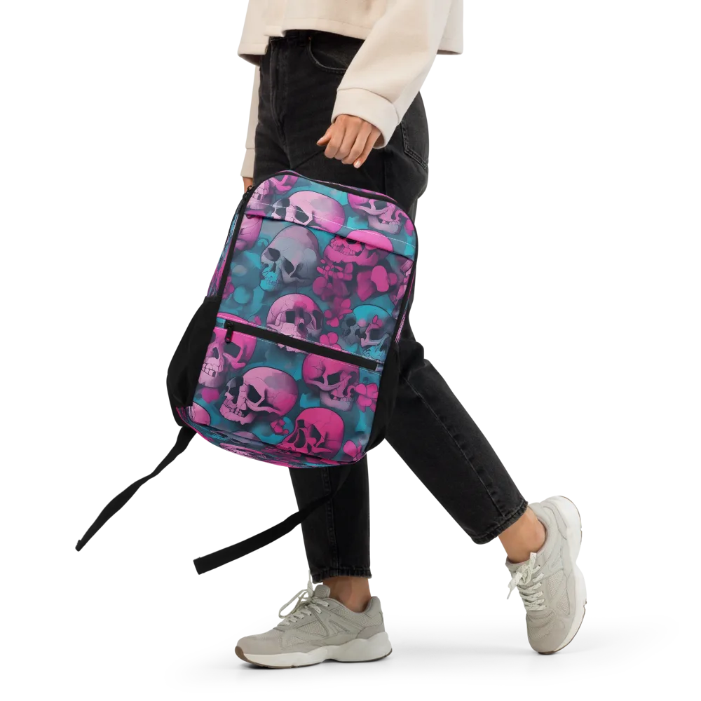 Cotton Candy Crypt on Utility Backpack — Front