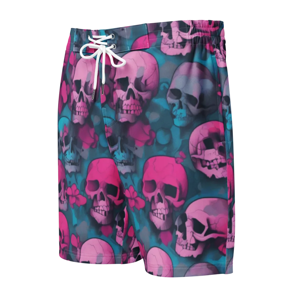 Cotton Candy Crypt on Men's Board Shorts — Front