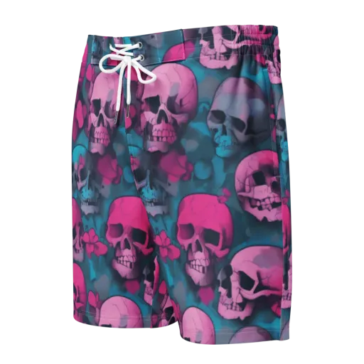 Cotton Candy Crypt on a Men's Board Shorts