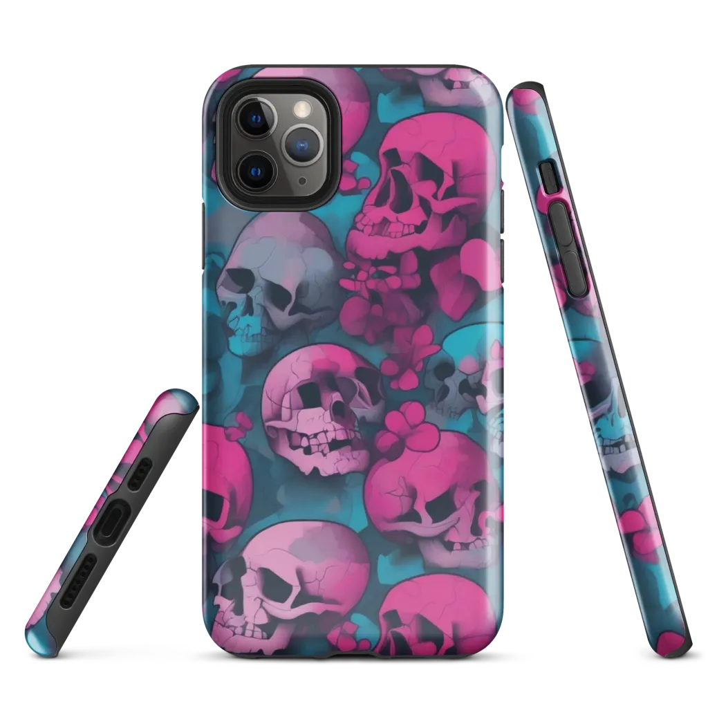 Cotton Candy Crypt on Tough Case for iPhone® — Front