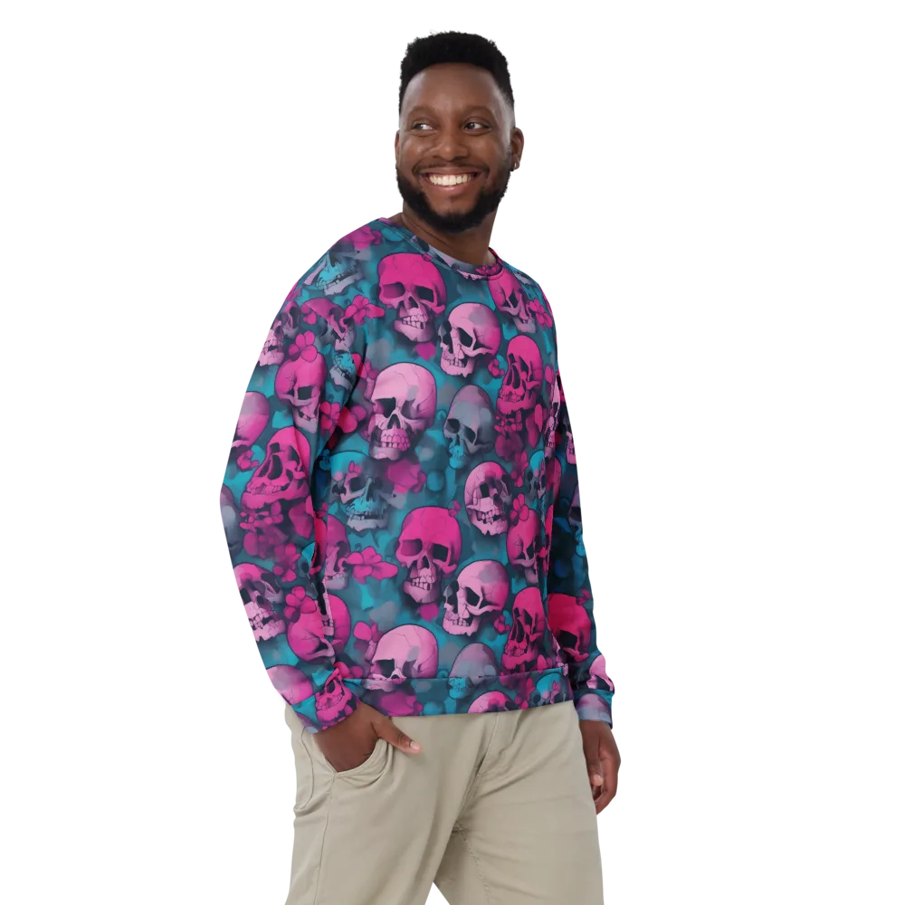 Cotton Candy Crypt on Sweatshirt — Front