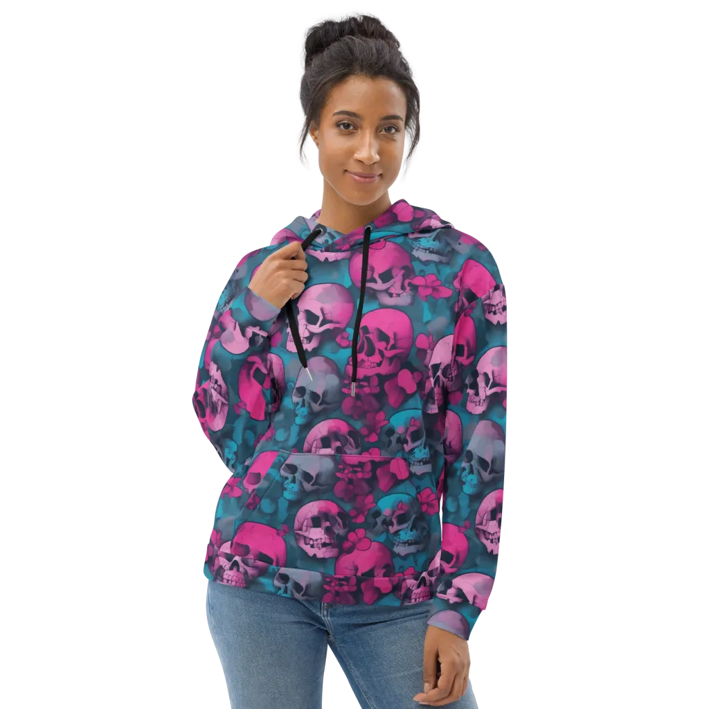 Cotton Candy Crypt on Hoodie — Front